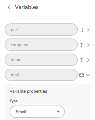  Variable Settings