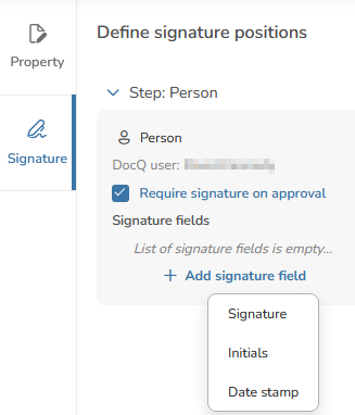  Signature Position