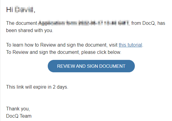 Document Email